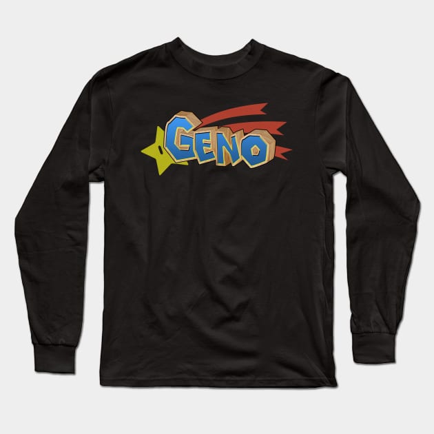 Geno Title Long Sleeve T-Shirt by DoctorBadguy